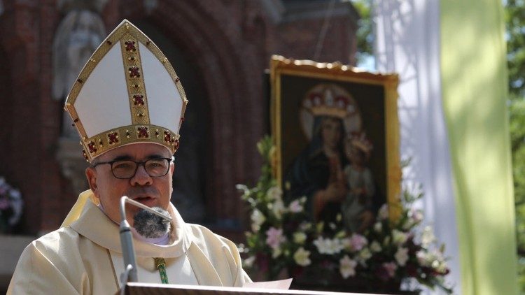 La liturgie a été présidée par le nonce apostolique Antonio Guido Filipazzi. (Photo: Roman Koszowski / Foto Gość)